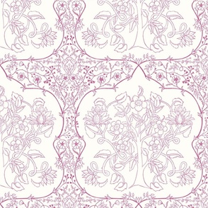 Tree of Life Chintz in Pink