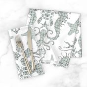 Coastal Damask in Sage