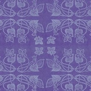 Art nouveau violets