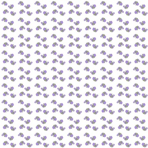 Purple Petunias - Mini