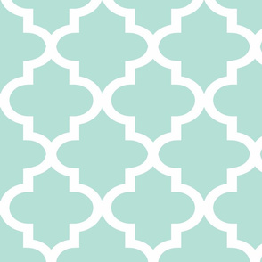 Quatrefoil Minty