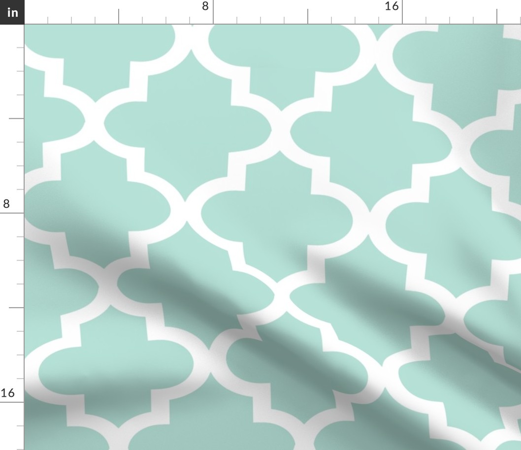 Quatrefoil Minty