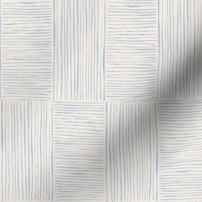 521 - $ Small scale dusty soft chalk blue scratchy organic textured hand drawn minimalist rectangular checkerboard - for kids apparel, quilt backing, wallpaper, table cloths, curtains, duvet covers and sheet sets.