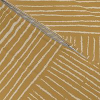 521 - $ Large scale ochre mustard yellow scratchy organic textured hand drawn minimalist rectangular checkerboard - for wallpaper, table cloths, curtains, duvet covers and sheet sets.