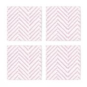Hand drawn watercolor herringbone pattern – painted geometric brush strokes on a warm cream watercolour paper texture. Beige and ecru with fondant pink and candyfloss pink.