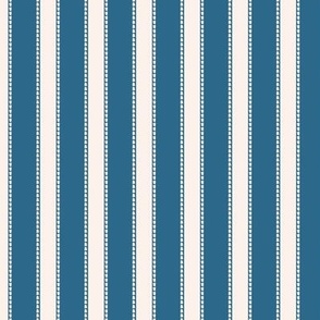 Classic Blue and White Ticking Stripe