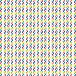 bright vertical rainbow stripes | medium