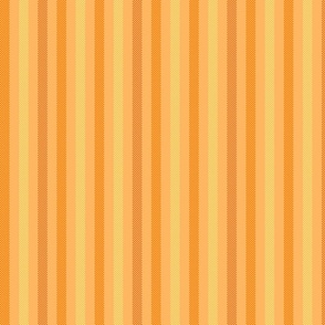 vertical ticking stripes on sunny apricot | medium