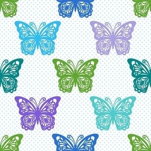Smaller Scale Spread Your Wings Butterflies