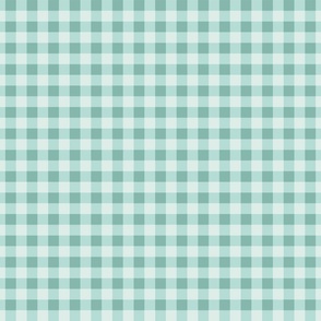 Crystal Blue Gingham-Smaller Scale