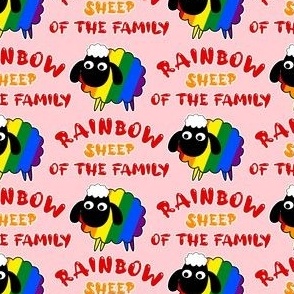 Rainbow Sheep of the Family, Pink