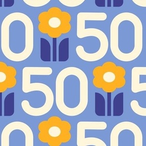 3093 D - happy birthday, fifty