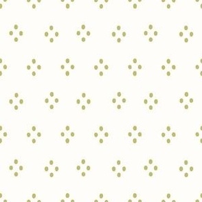 Diamond Dots / beige green / cute and playful coordinate pattern design with dots farm vibes | Happy Easter Collection