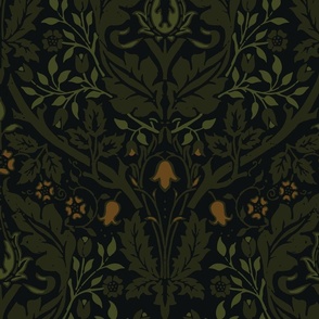 William Morris - Golden Bough 1888 - Nightfall