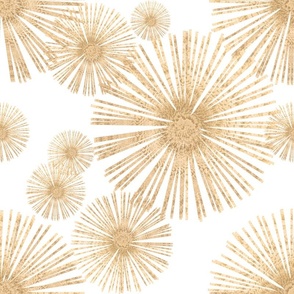 Large Flower fireworks / Gold