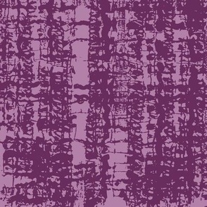 Tweed Texture (Large) - Pantone Pale Pansy on Phlox Plum Purple  (TBS117)