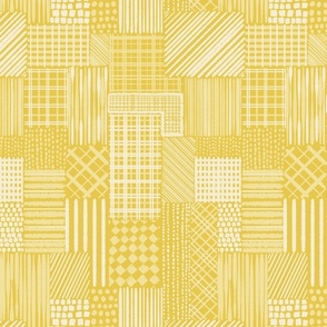irregular grid yellow