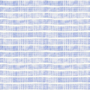 (M) Minimalist Modern Stripes Coastal Blue and White Texture