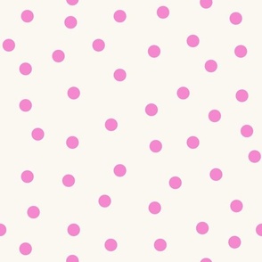 Pink Polka Dots (Medium Scale)