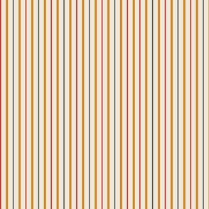 Medium l- Vertical  lines and shapes-Red Grey Brown