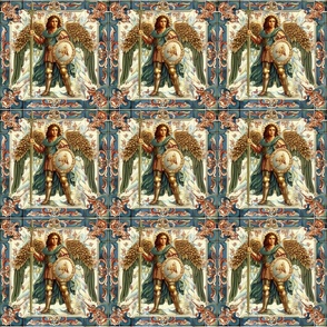 Archangel Michael's Valor Tapestry