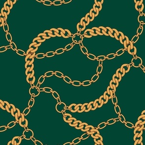 Chains SS2024 dark emerald