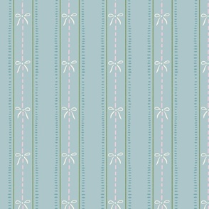 Ribbons and Bows | light blue | 12 | Grandmillennial - Elisabeth collection