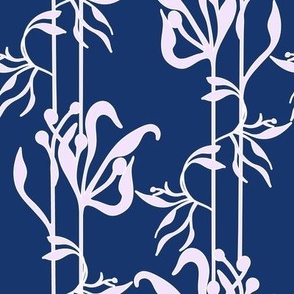 Ana Flamingo in the Blueberry Fizz Colour way from the Japanese Anemone Collection. 