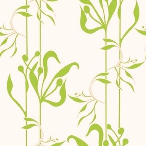 Ana Flamingo in the Lime Cordial Colour way from the Japanese Anemone Collection.