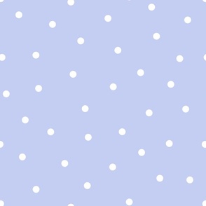 (M) Carolina Confetti Toss in White on Sky Blue