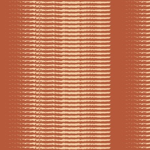 Warm Minimalism Lines Stripes Terracotta 