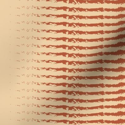 Warm Minimalism Lines Stripes Tan Terracotta 