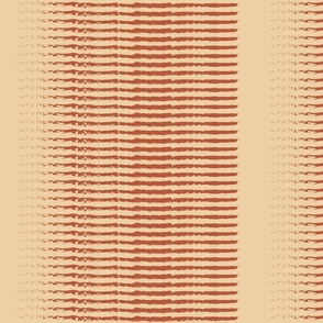 Warm Minimalism Lines Stripes Tan Terracotta 
