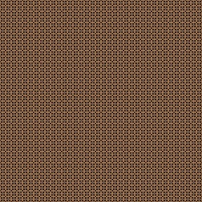 (S) Brown Abstract Geometric Design