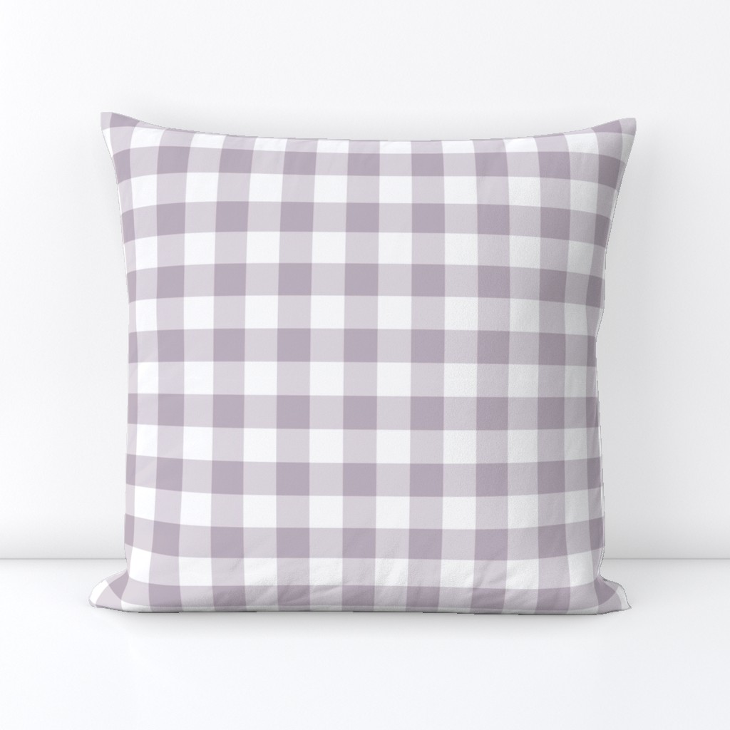 1 inch Dachshund Gingham//Purple