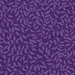 Dark violet leaves