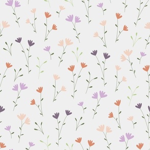 Spring Wild Flowers Pattern