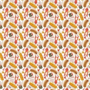 Hot Dog Party  Half Size