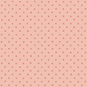 Polka dots peachy 