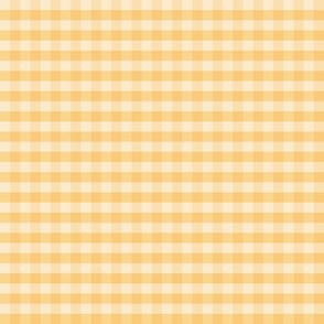 Butter Yellow Gingham - small scale