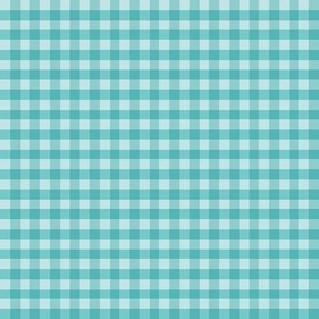 Teal Gingham