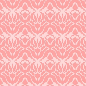 Pink damask