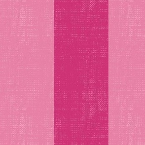 Basic Stripes (3" Stripes) - Pantone Aurora Pink and Pink Yarrow  (TBS216)