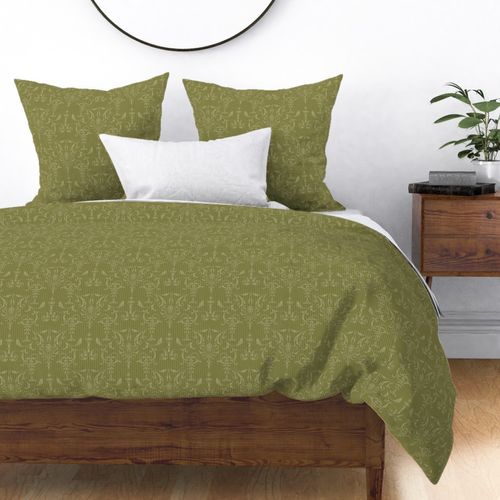 Darcy Island Damask Boho Sage Medium 