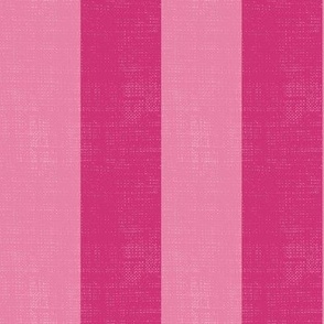 Basic Stripes (2" Stripes) - Pantone Aurora Pink and Pink Yarrow  (TBS216)