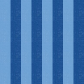 Basic Stripes (1" Stripes) - Pantone Nautical Blue and Little Boy Blue  (TBS216)