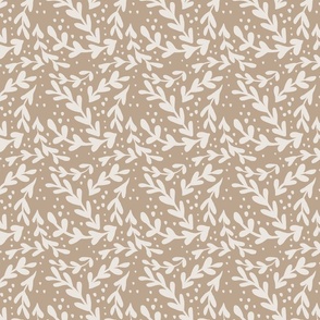Leaves-C-Small-Beige