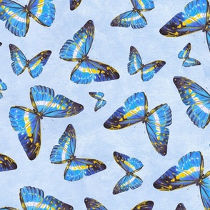 Blue Butterflies (large)