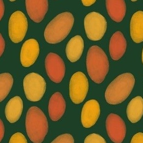 Colourful blobs / gems pattern