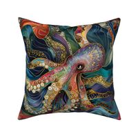Fantastical Octopus Fabric Wonderland